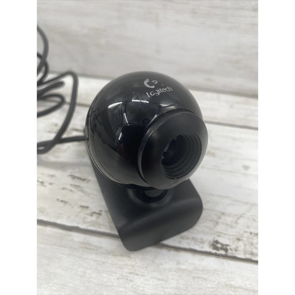 Logitech MINI Webcam Model V-U0012 (860-000237) Easy Clip-on Black - Picture 9 of 12